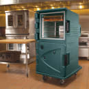 Cambro CMBHC1826TSF192 Camtherm® Hot/Cold Cart - Thermometer, Granite Green, 110v thumbnail 2