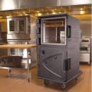 Cambro CMBHC1826TSF194 Camtherm® Hot/Cold Cart - Thermometer, Granite Sand, 110v thumbnail 2