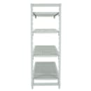 Cambro CPA212472V4480 24" NSF 4-Tier Polymer Shelf Kit - Camshelving® Premium, 21"W, 72"H thumbnail 4