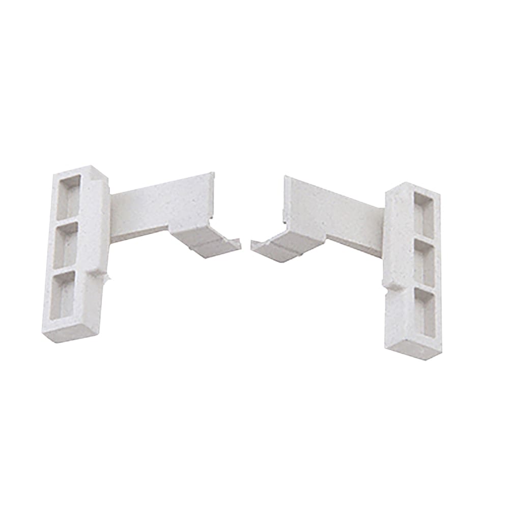 Cambro CPCC8480 Camshelving® Premium Corner Connector Set, Speckled Gray