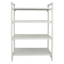 Cambro CPU182472S4480 24" NSF 4-Tier Polymer Shelf Kit - Camshelving® Premium, 18"W, 72"H thumbnail 2