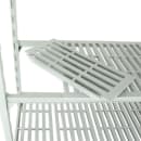 Cambro CPU247272V4PKG 72" NSF 4-Tier Polymer Shelf Kit - Camshelving® Premium, 24"W, 72"H thumbnail 7