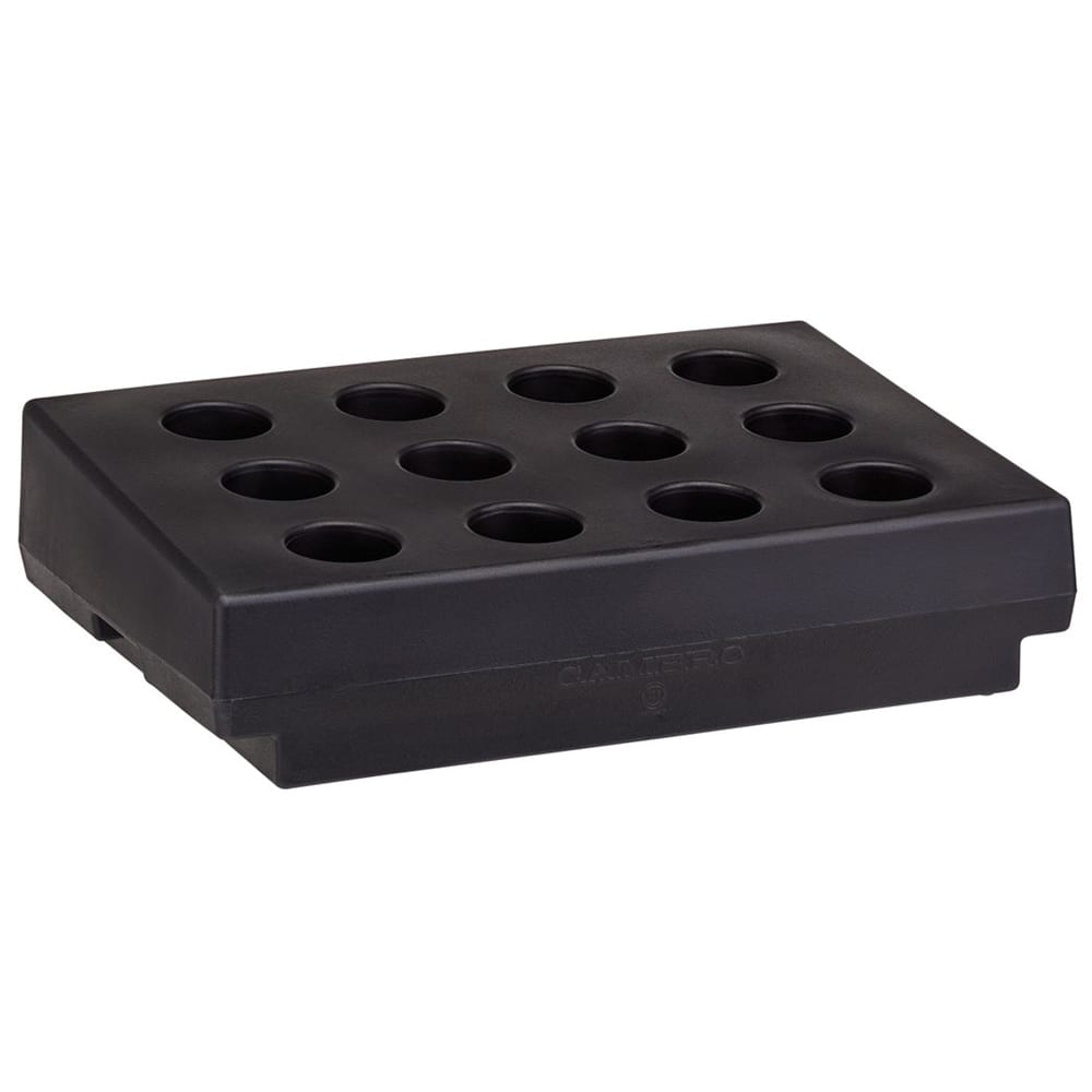 Cambro CR12110 Cutlery Rack Only - 33" x 22 3/4" x 9", Black