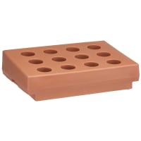 Cambro CR12131 Cutlery Rack Only - 33" x 22 3/4" x 9", Dark Brown thumbnail 3