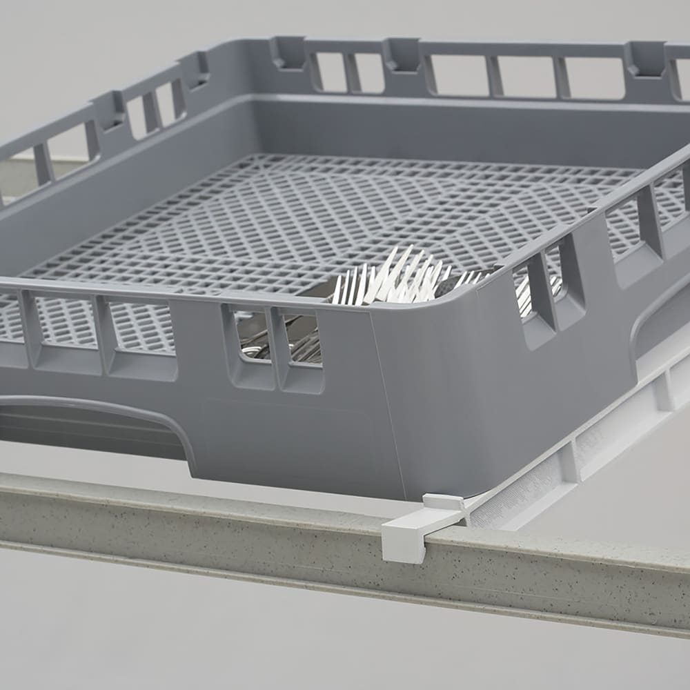 Cambro CSDBA480 Camshelving® Angled Divider Bar, Speckled Gray