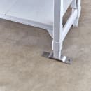 Cambro CSFF Camshelving® Seismic Foot - 6 1/2 x 1 1/2 x 3 1/2" Silver thumbnail 3