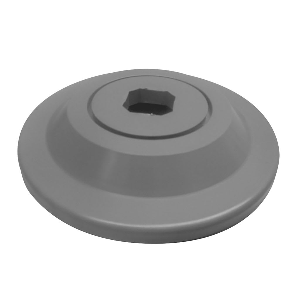 Cambro CSHDDB 5" Camshelving High Density Doughnut Bumper - Gray