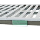 Cambro CSID3 3" Identification Tag - White/Clear thumbnail 4