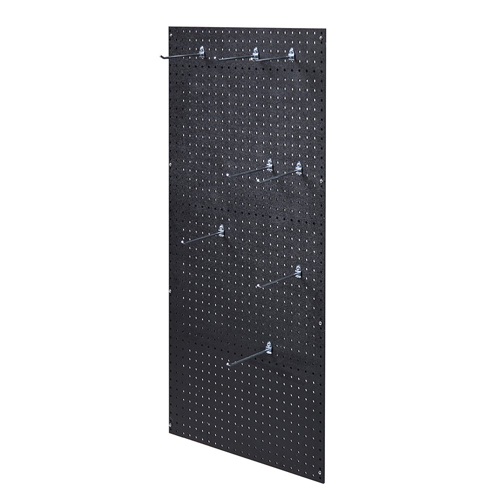 Cambro CSPEGKIT18110 Camshelving® Pegboard Storage System - 18" x 48", Plastic, Matte Black