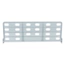 Cambro CSSD218151 21" Camshelving® Shelf Divider, Soft Gray thumbnail 2