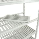 Cambro CPU214872V5480 48" NSF 5-Tier Polymer Shelf Kit - Camshelving® Premium, 21"W, 72"H thumbnail 5