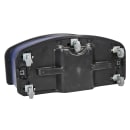 Cambro CVC75BW10 75"W Open Well Vending Cart w/ Umbrella Hole - Polyethylene, Blue thumbnail 10