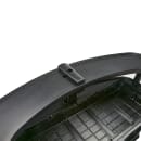 Cambro CVC75W12 75"W Open Well Vending Cart w/ Safety Barrier & Umbrella Hole - Polyethylene, Green thumbnail 5