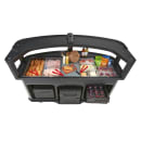 Cambro CVC75W14 75"W Open Well Vending Cart w/ Safety Barrier & Umbrella Hole - Polyethylene, Healthy Choices" Wrap thumbnail 4