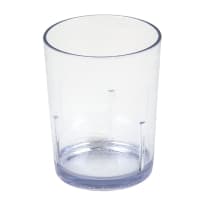 Cambro D14608 14 oz Sapphire Blue Crackled Plastic Tumbler thumbnail 2