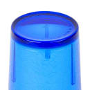 Cambro D24608 24 oz Sapphire Blue Crackled Plastic Tumbler thumbnail 3