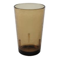 Cambro D8608 8 oz Sapphire Blue Crackled Plastic Tumbler thumbnail 4