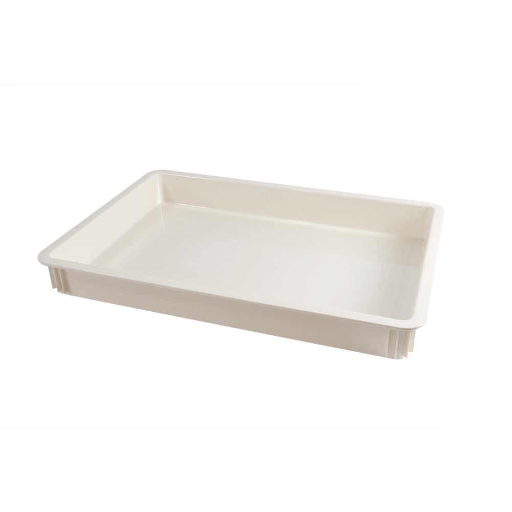 Cambro DB18263CW148 26" x 18" Camwear® Pizza Dough Box - Polycarbonate, White