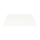 Cambro DB18263CW148 26" x 18" Camwear® Pizza Dough Box - Polycarbonate, White thumbnail 4