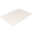 Cambro DBC1826CW148 26" x 18" Camwear® Pizza Dough Box Cover - Polycarbonate, White thumbnail 4