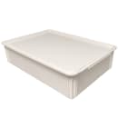 Cambro DBC1826CW148 26" x 18" Camwear® Pizza Dough Box Cover - Polycarbonate, White thumbnail 6