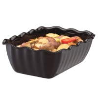 Cambro DC5148 2 1/5 qt Rectangular Deli Crock - White thumbnail 2