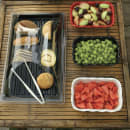 Cambro DD1220BECW135 Display Dome Cover - Open Ends, 12x20" Polycarbonate, Clear thumbnail 9