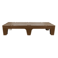 Cambro DRS60480 60" Stationary Dunnage Rack w/ 3000 lb Capacity, Polymer thumbnail 3