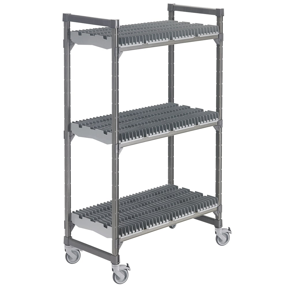 Cambro EMU246078DRPKG 3 Level Mobile Drying Rack for Trays