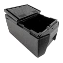 Cambro EPP180LHSW110 GoBox® Insulated Food Carrier - 48 3/5 qt w/ (1) Pan Capacity, Black thumbnail 4