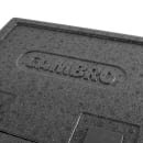 Cambro EPP180LHSW110 GoBox® Insulated Food Carrier - 48 3/5 qt w/ (1) Pan Capacity, Black thumbnail 5