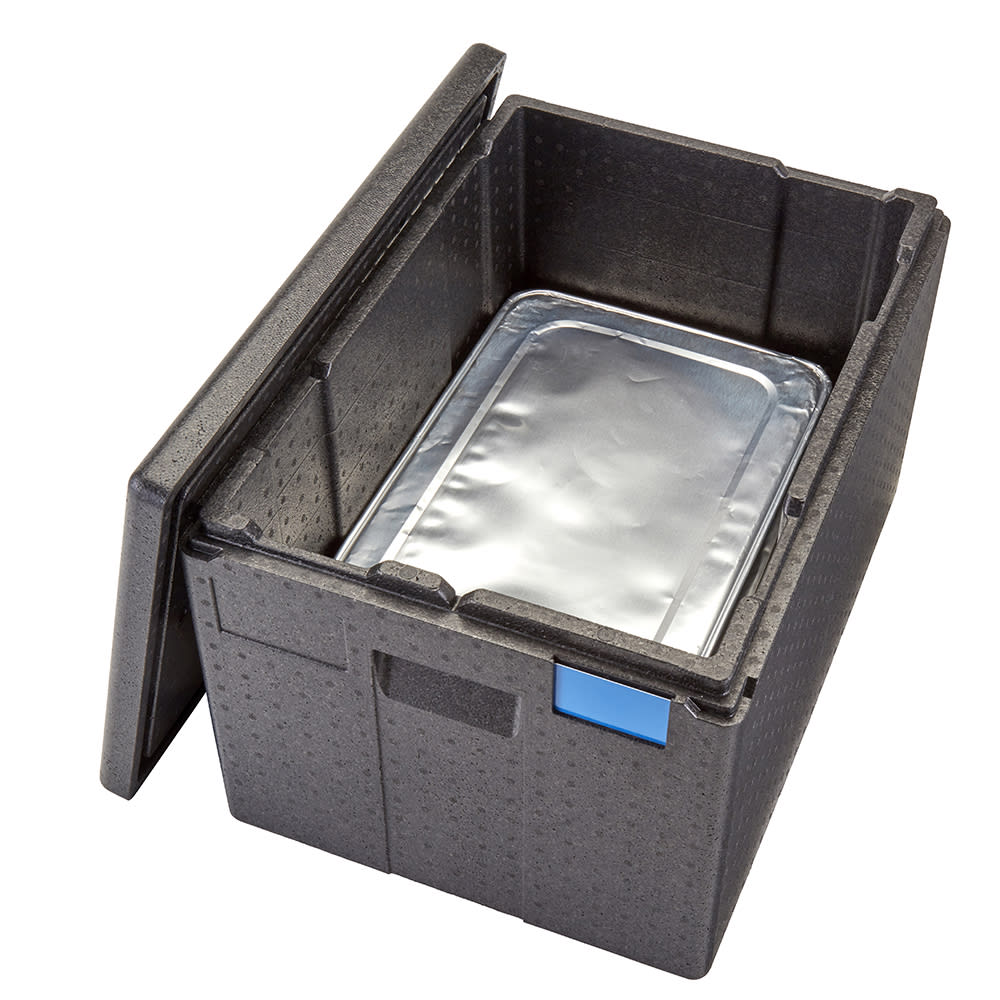 Cambro EPP180XLTSW110 GoBox™ Insulated Food Carrier - 68 1/5 qt w/ (1) Pan Capacity, Black