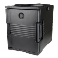 Cambro EPP400 GoBox™ Insulated Food Carrier - 90 9/10 qt w/ (4) Pan Capacity, Black thumbnail 7
