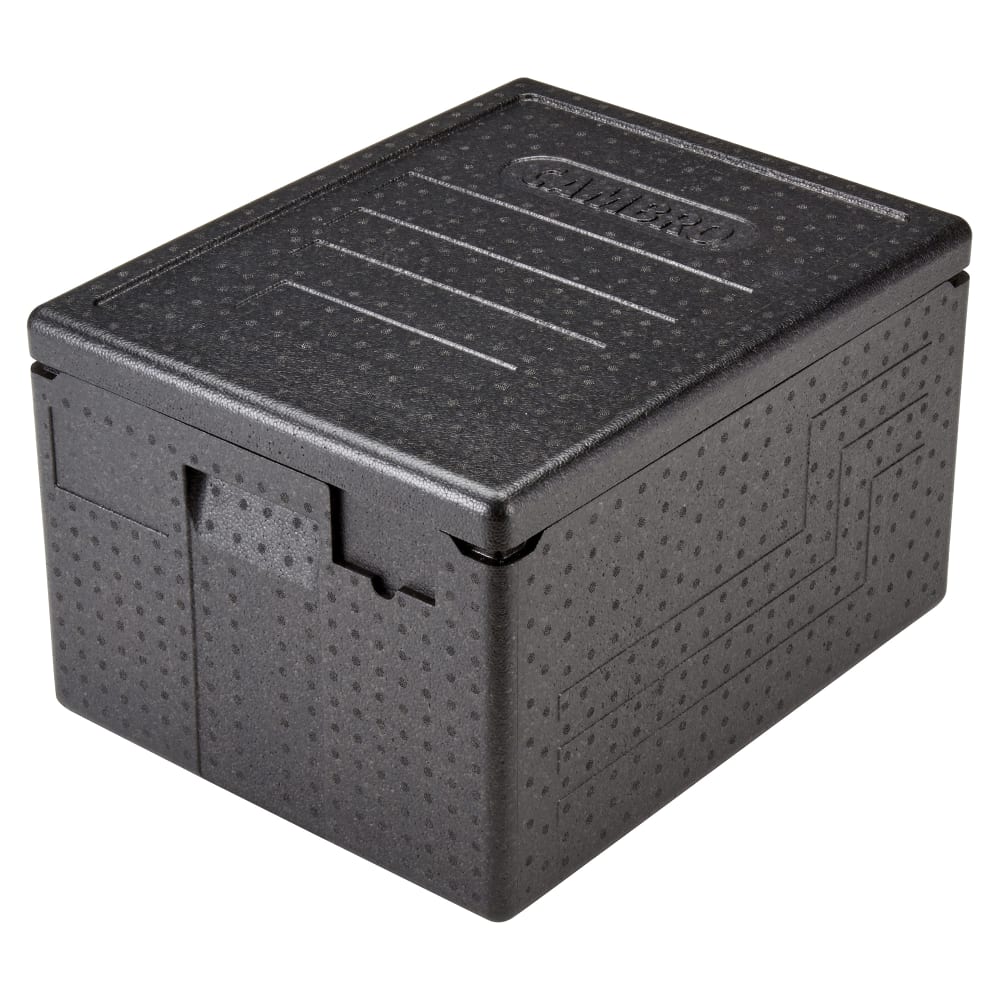 Cambro EPPMTSW110 GoBox® Insulated Food Carrier w/ (24) Meal Tray Capacity, Black