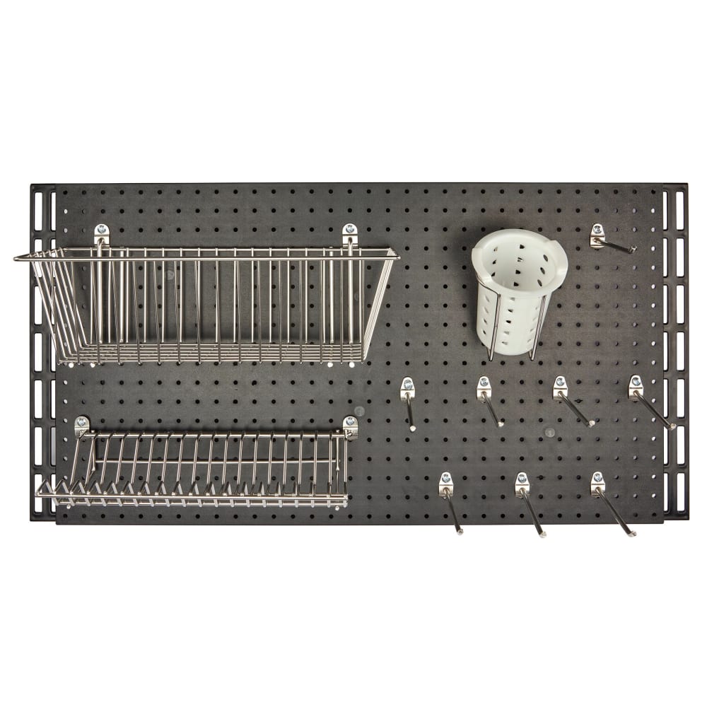 Cambro EWSA36SINK110 Camshelving® Elevation Sink Station Add-On Kit, Black