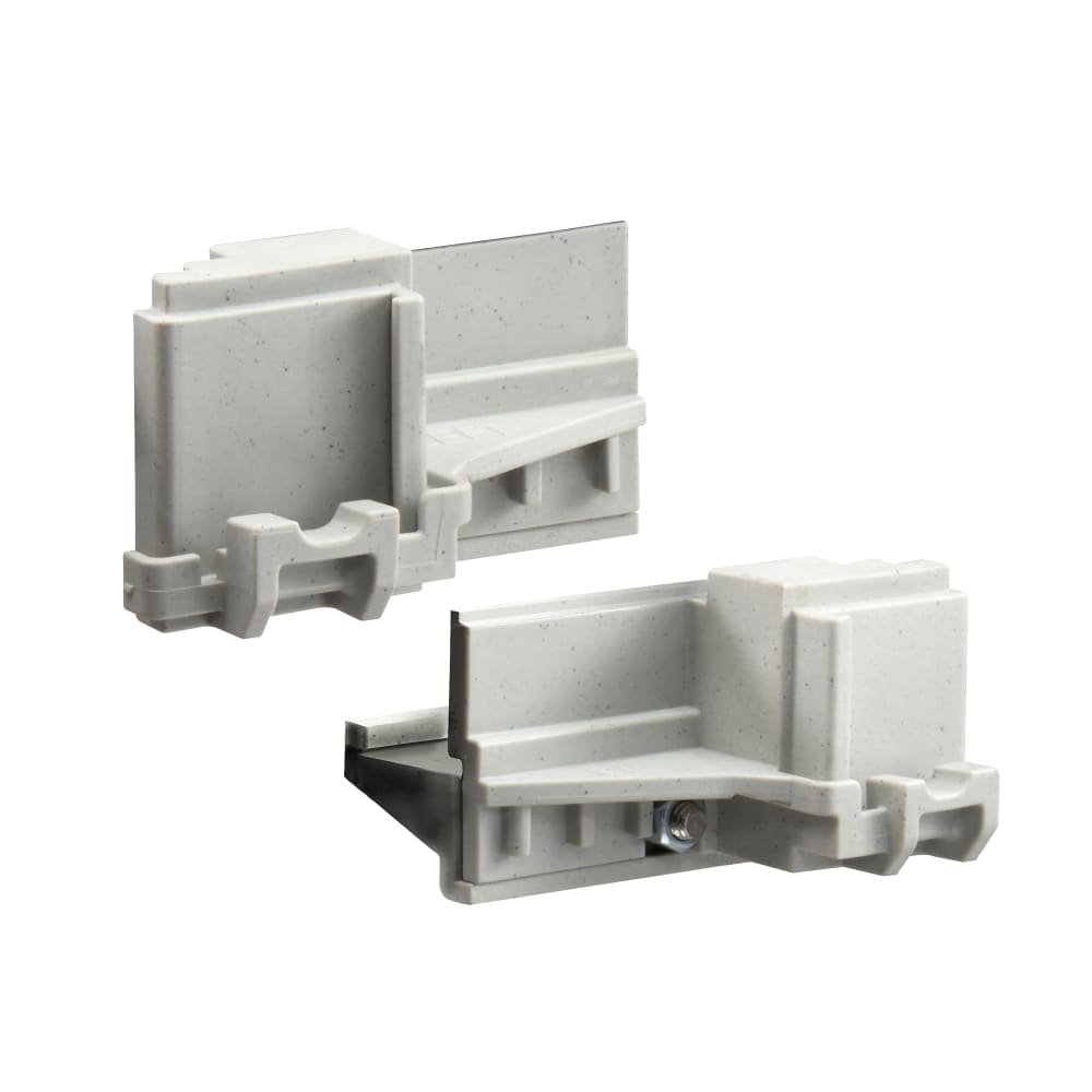 Cambro EXCC1480 Camshelving Elements XTRA Corner Connector Set, Speckled Gray