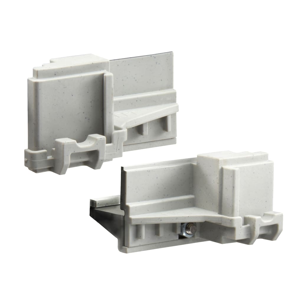 Cambro EXCC5480 Camshelving® Elements XTRA Corner Connector Set, Speckled Gray