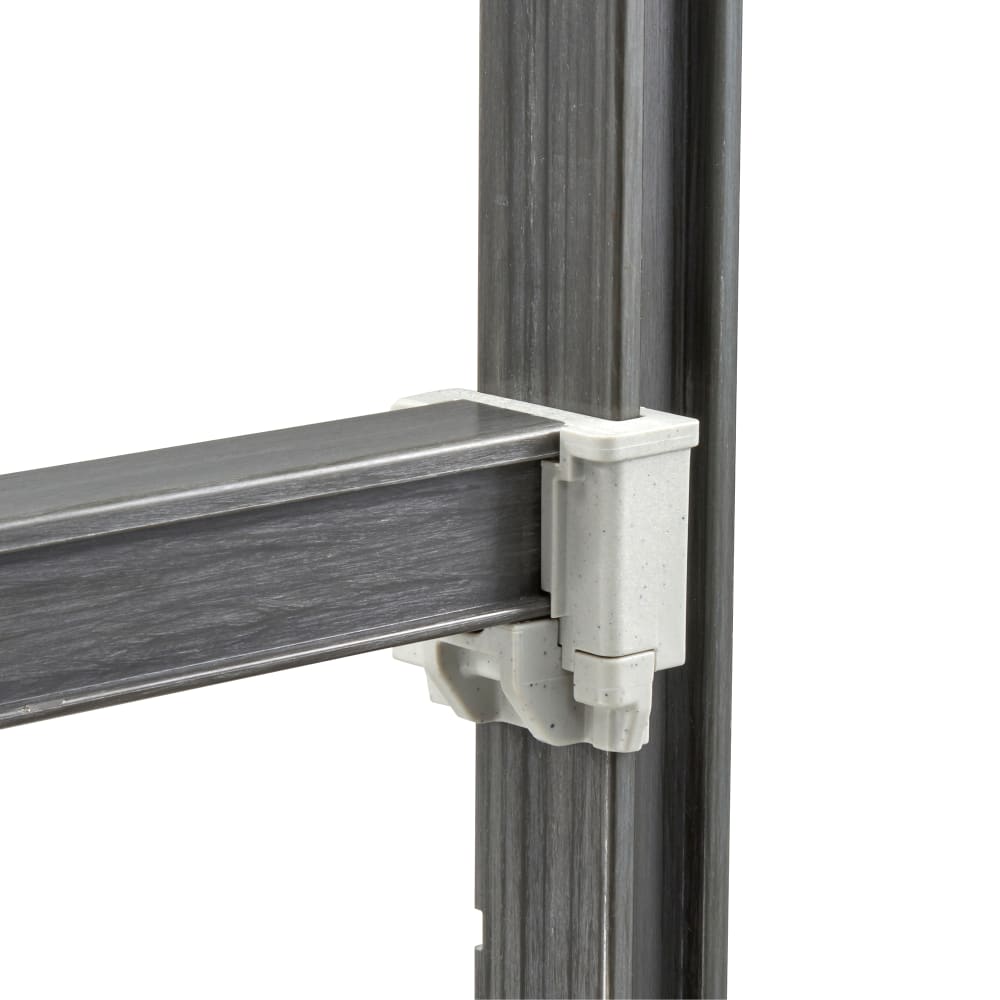 Cambro EXTR42480 42" Camshelving Elements XTRA Universal Traverse, Brushed Graphite