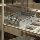 Cambro FR258151 Camrack Flatware Rack - Full Size, Soft Gray thumbnail 3