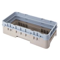 Cambro HBR414151 Camrack Base Rack with Extender - Half-Size, Soft Gray thumbnail 4