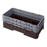 Cambro HBR578416 Camrack Base Rack - (2)Extenders, Half-Size, Cranberry thumbnail 2