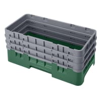 Cambro HBR712416 Camrack Base Rack - (3)Extenders, Half-Size, Cranberry thumbnail 5