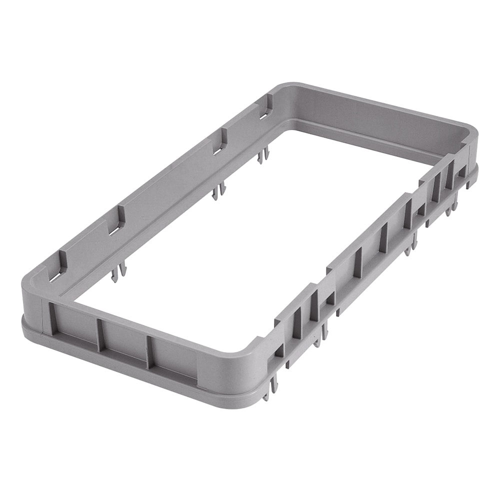 Cambro HE3151 Half Size Open Glass Rack Extender, Soft Gray