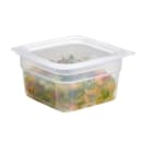 Cambro HFSFSPROPP190 1/2 qt CamSquare® FreshPro Square Food Storage Container - Polypropylene, Translucent thumbnail 6