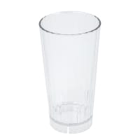 Cambro HT22CW196 22 oz Azure Blue Plastic Tumbler thumbnail 2