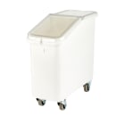 Cambro IBS20148 Mobile Ingredient Bin - 21 Gallon Capacity, Clear Cover/White Base thumbnail 5