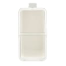 Cambro IBS27148 Mobile Ingredient Bin - 27 Gallon Capacity, Clear Cover/White Base thumbnail 3