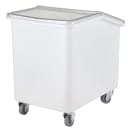 Cambro IBSD37148 Mobile Soak Tank - 37 Gallon Capacity, Clear Cover/White Base thumbnail 4