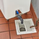 Cambro IBSD37148 Mobile Soak Tank - 37 Gallon Capacity, Clear Cover/White Base thumbnail 6