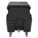 Cambro ICS100L110 100 lb SlidingLid™ Insulated Mobile Ice Caddy - Plastic, Black thumbnail 2